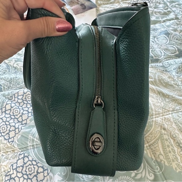 EUC Coach F57276 Brooklyn Carryall Leather Multiple Compartment Bag Purse - Picture 12 of 12